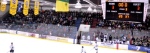 The North Stars crowd gives the team a standing ovation at the end of the first period, as the team scored twice to tie the game and force overtime.